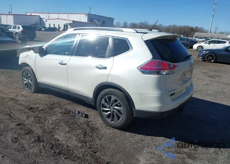 2016 Nissan Rogue Sl z USA, uszkodzony, nr VIN 5N1AT2MV5GC864463